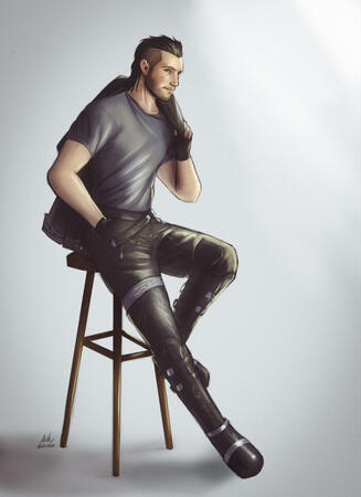 Nyx Ulric for Garbria on Tumblr